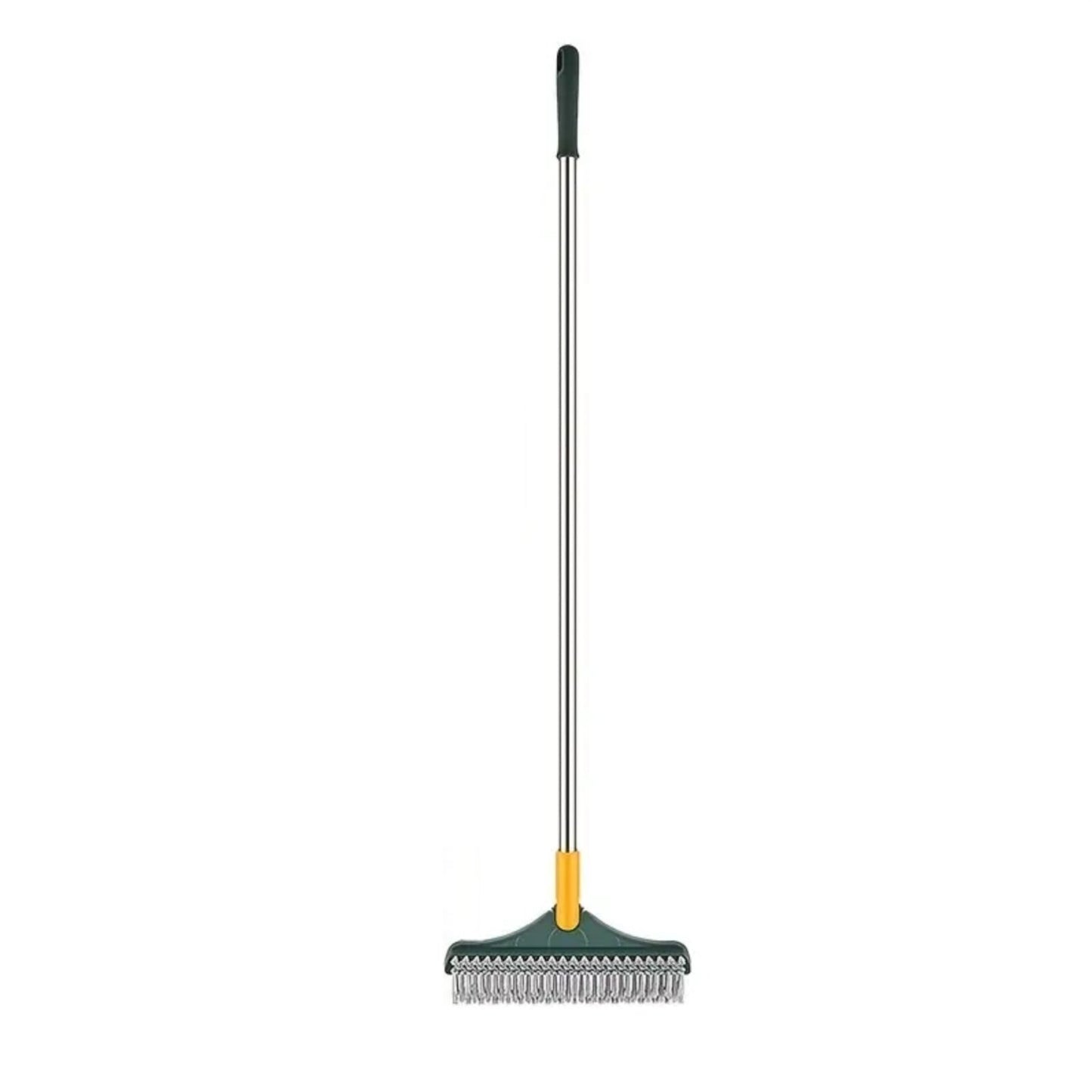 Extendable Rotary Scrub Brush for Tile & Grout - Ideal for Deep Cleaning, Features Long Handle and Plastic Bristles. Suitable for Use in Various Settings such as Living Room, Bedroom, Outdoors, and Car Cleaning.