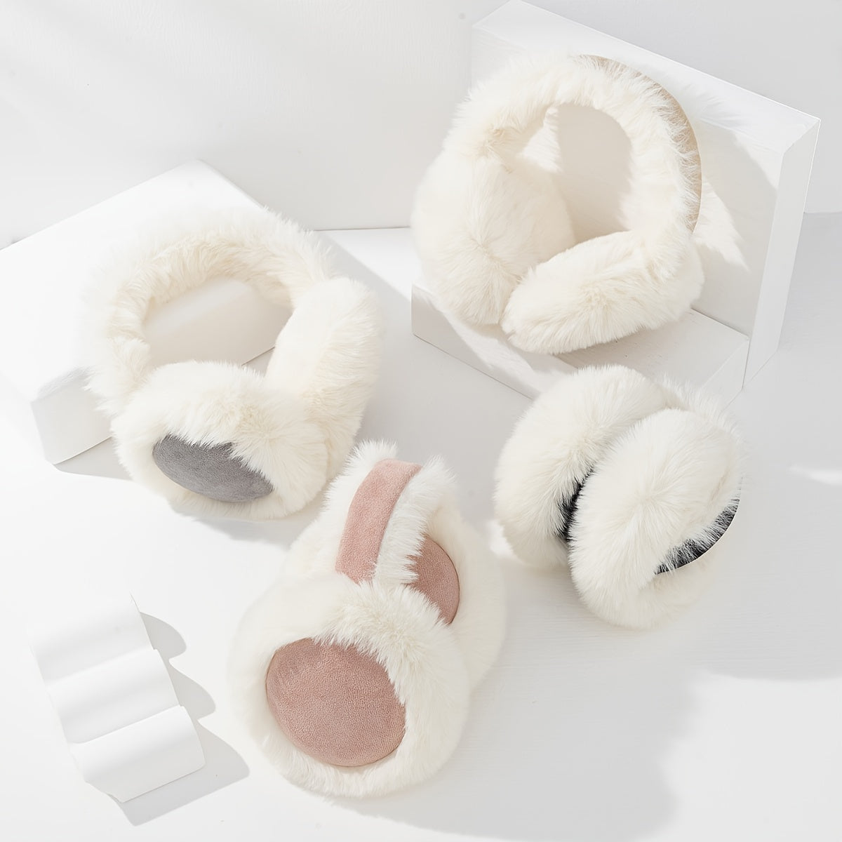 Ideal for both indoor and outdoor use, these plush ear muffs for women are soft, cozy, and machine washable.