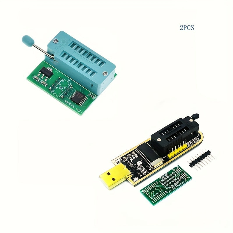 Rich Golden CH341A/B Programmer USB for burning BIOS FLASH 24 25 - 1pc 2pcs.