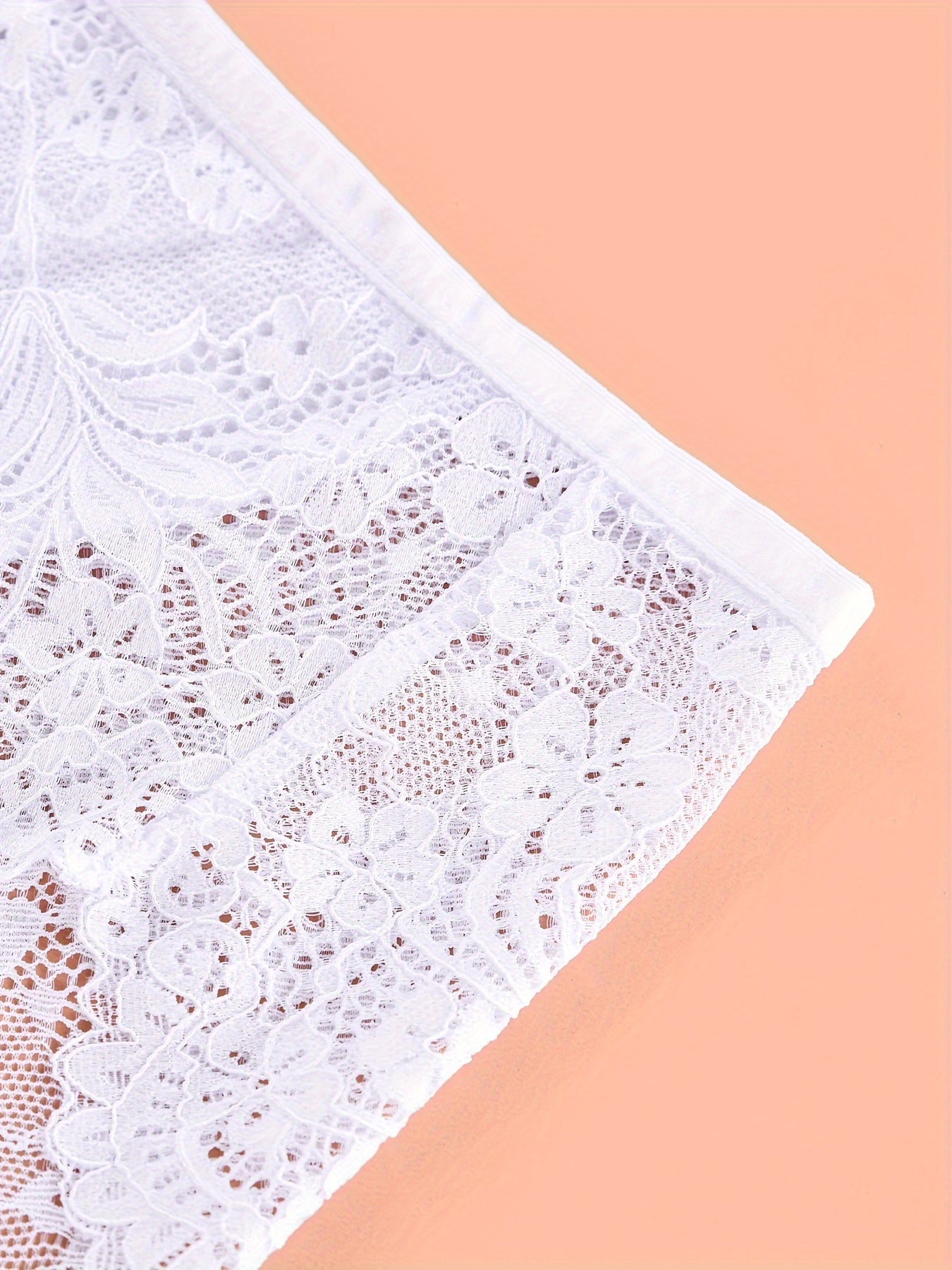 Comfy and breathable lace briefs for women.