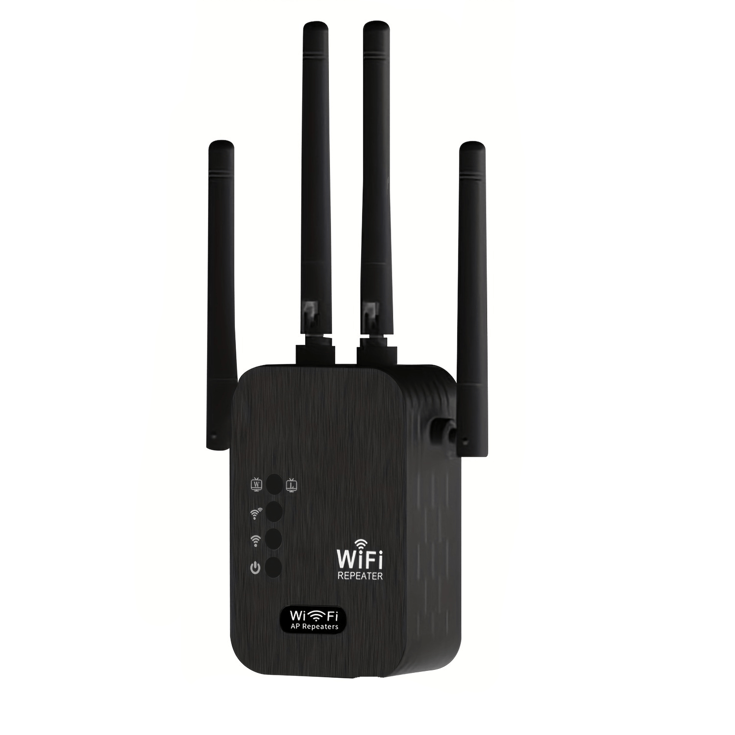 2024 WiFi booster with 6x strength, 1200Mbps, dual bands, 8500 sq ft coverage, supports 35 devices, 4 modes, easy setup, 4 antennas, Ethernet port