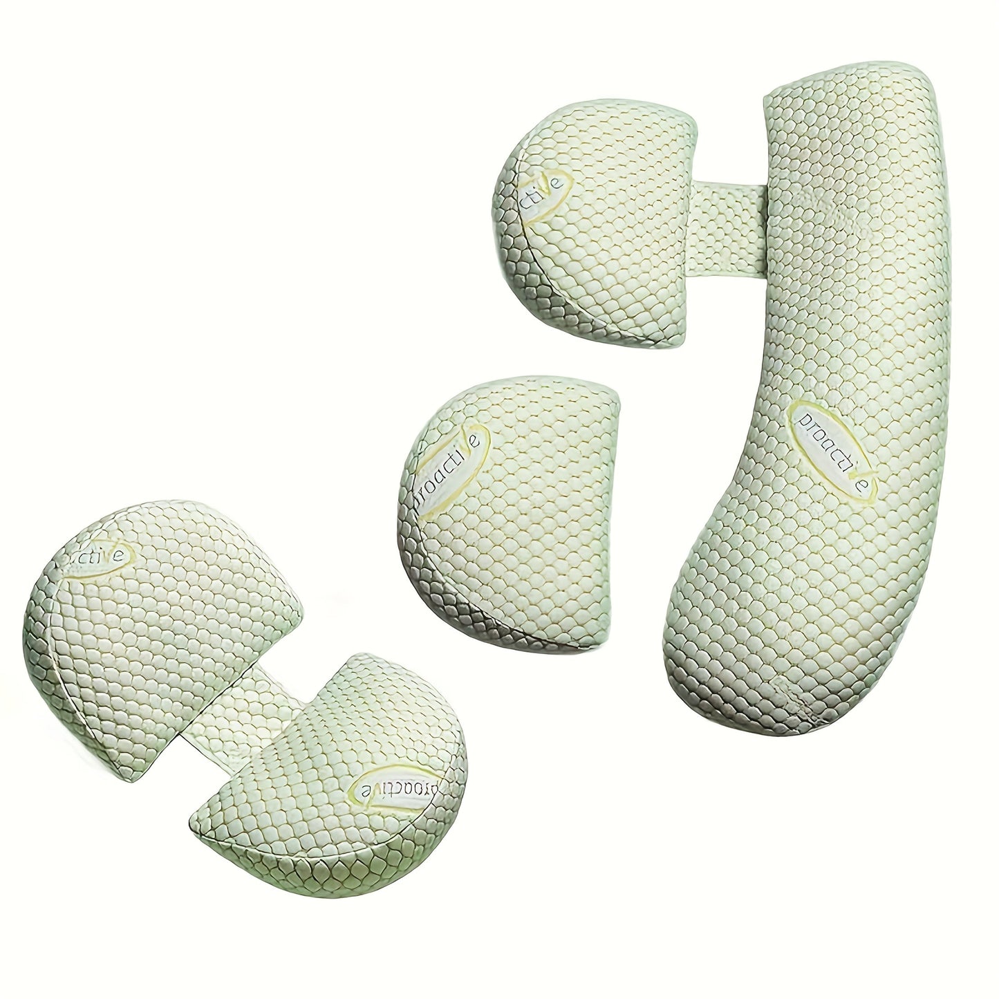 SoftTouch Pregnancy Pillow, featuring a versatile U-Hug design, made from polyester fiber material for ultimate comfort. Provides comfortable support for side sleepers, serving as a maternity cushion for back and belly support.