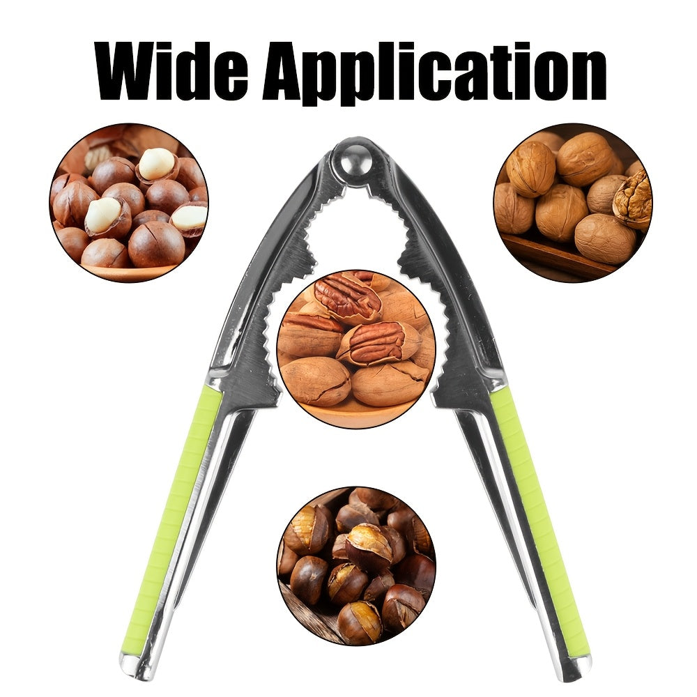 Multi-Functional Metal Nutcracker Pliers - Durable Tool for Quick Shell Opening of Pine, Walnut, Hazelnut in the Kitchen