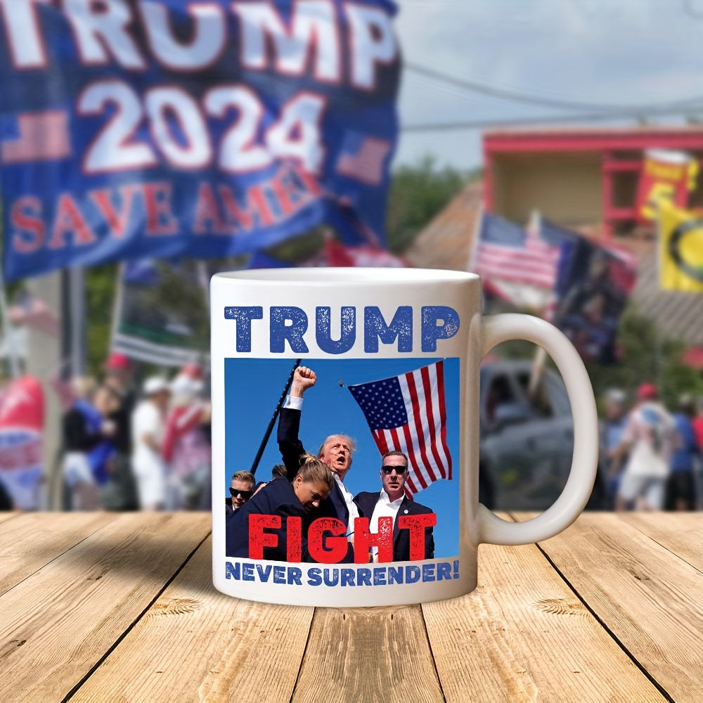 Trump 2024 Advocate Mugs: Stand Up for Trump and America - Ceramic Mugs for Loyal Trump Supporters