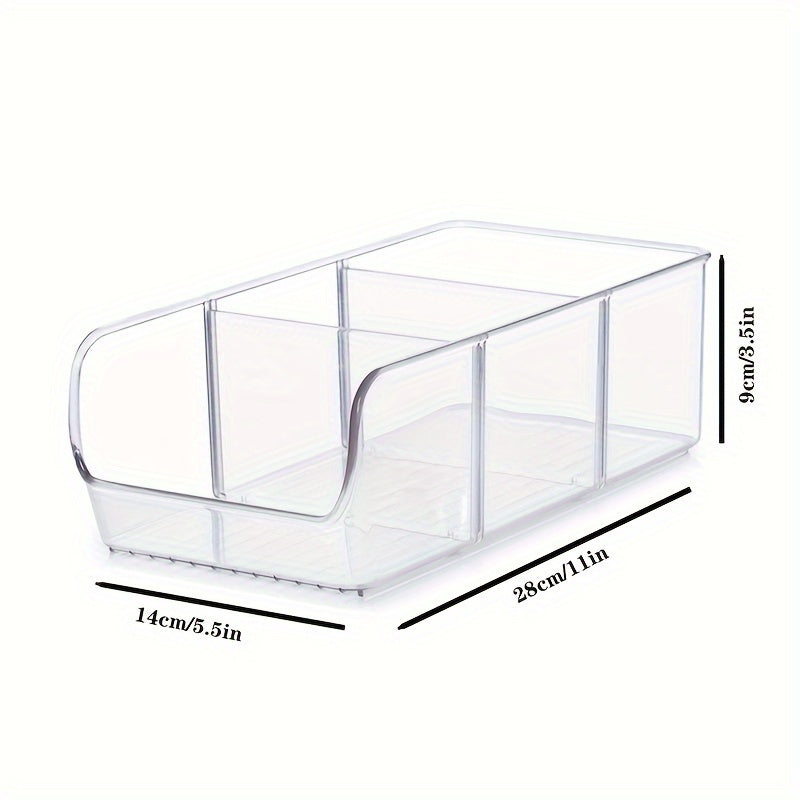 This durable and reusable storage rack is designed to help you stay organized in any room of the house. It features a multifunctional divided storage basket to keep your sundries neatly stored. Use it in the kitchen, bathroom, bedroom, or office to keep