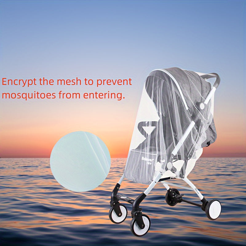 Mosquito Net for Strollers - Keep Your Baby Protected in the Summer with this Full-Cover Universal Net