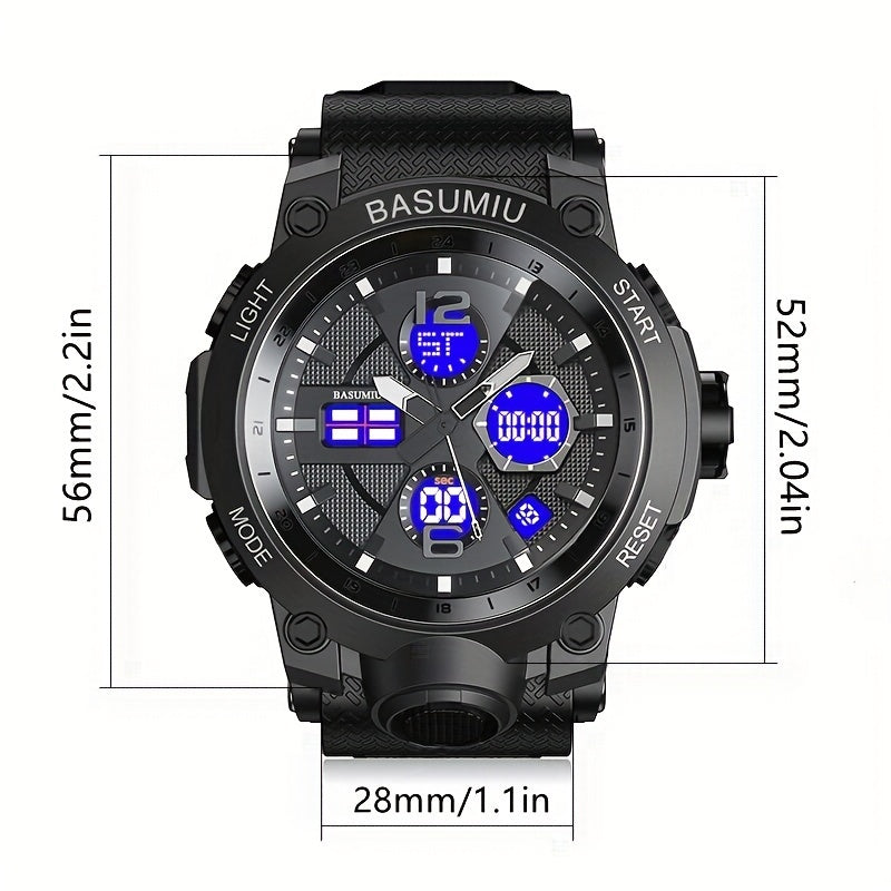 Digital Sports Watch for Men, Perfect Gift Idea for Sports Enthusiasts