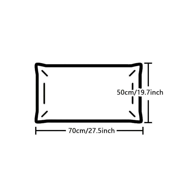 Choose from three different styles and multiple colors with this set of two pillowcases. Made of skin-friendly 100% polyester fiber spandex fabric, these pillowcases are soft and comfortable. They come in a 50x70 size and feature a bubble yarn skirt