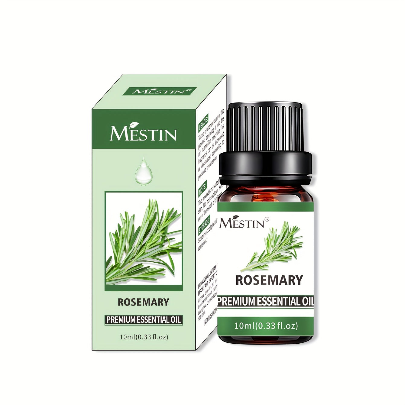 [Mestin New Upgraded High-Quality Essential Oil] 100% Pure Plant Material, High Concentration, 33 Flavors, Multi-Purpose for Skin, Hair, Diffuser, Spa, Massage, and DIY