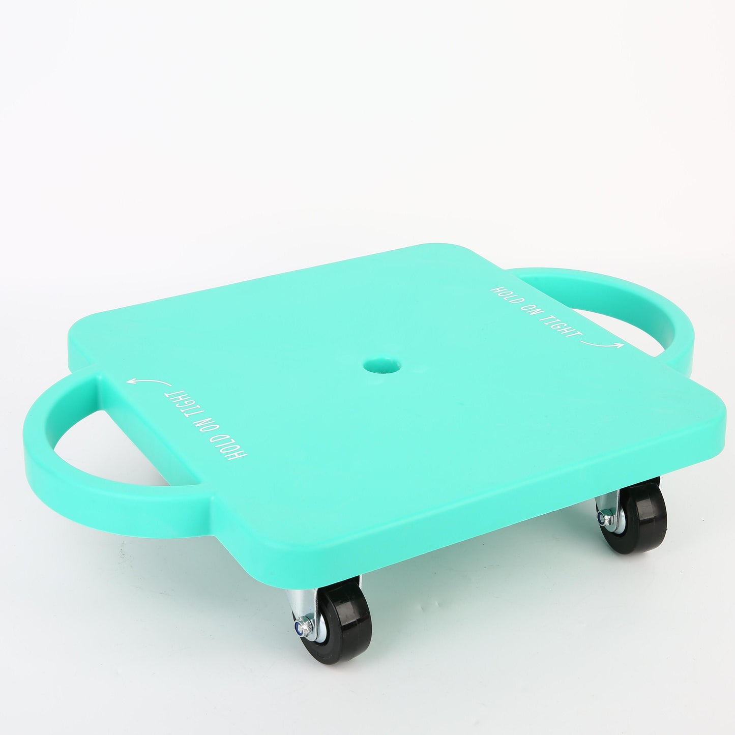 1pc Kids Riding Scooter Board with Handles in Red and Green, made of PP Material with Plastic Foot Wheels for 80kg Weight Capacity for Indoor/Outdoor Activities and Gymnastics Sports