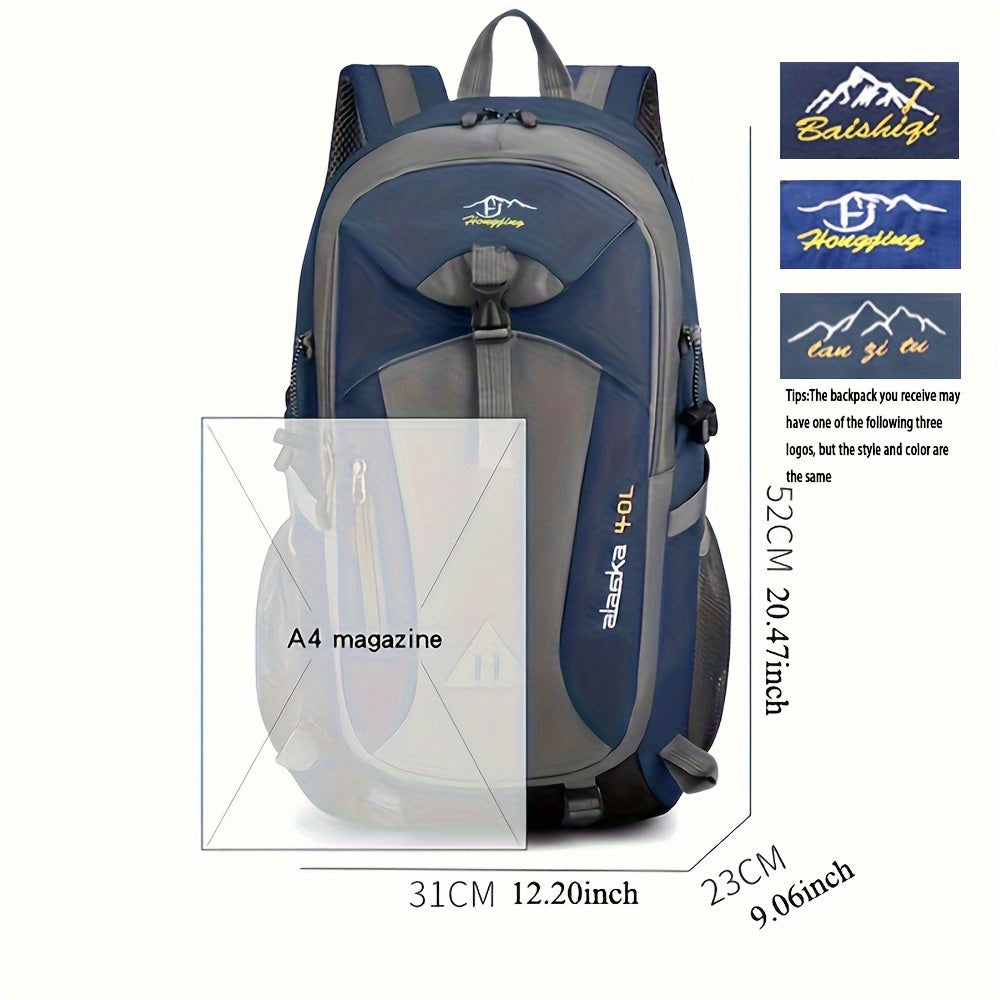 Professional unisex camping bags with water bottle straps and lightweight design.