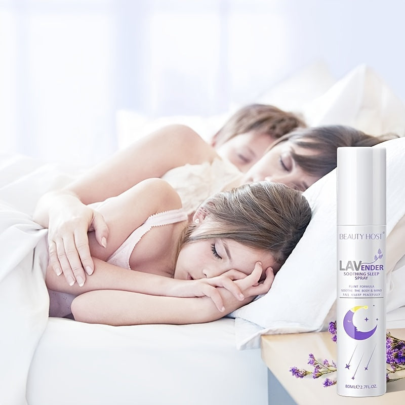 80ml Lavanda Uxlash Spreyi, xonangizda yoki yostiqingizda chuqur uxlash uchun mukammal