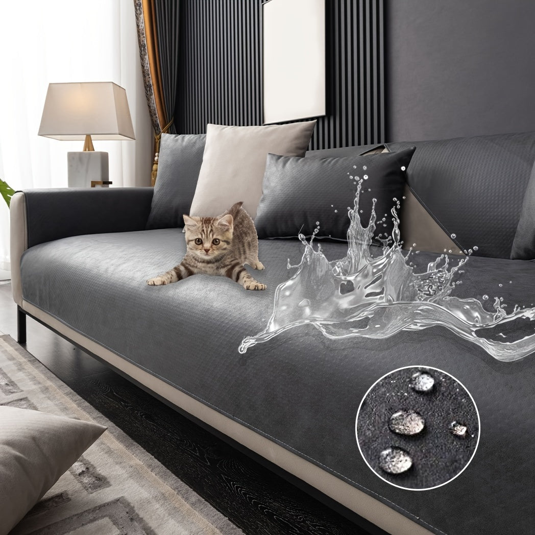 Durable, Stylish Pet-Friendly Sofa Cover with Anti-Slip Technology for All Seasons