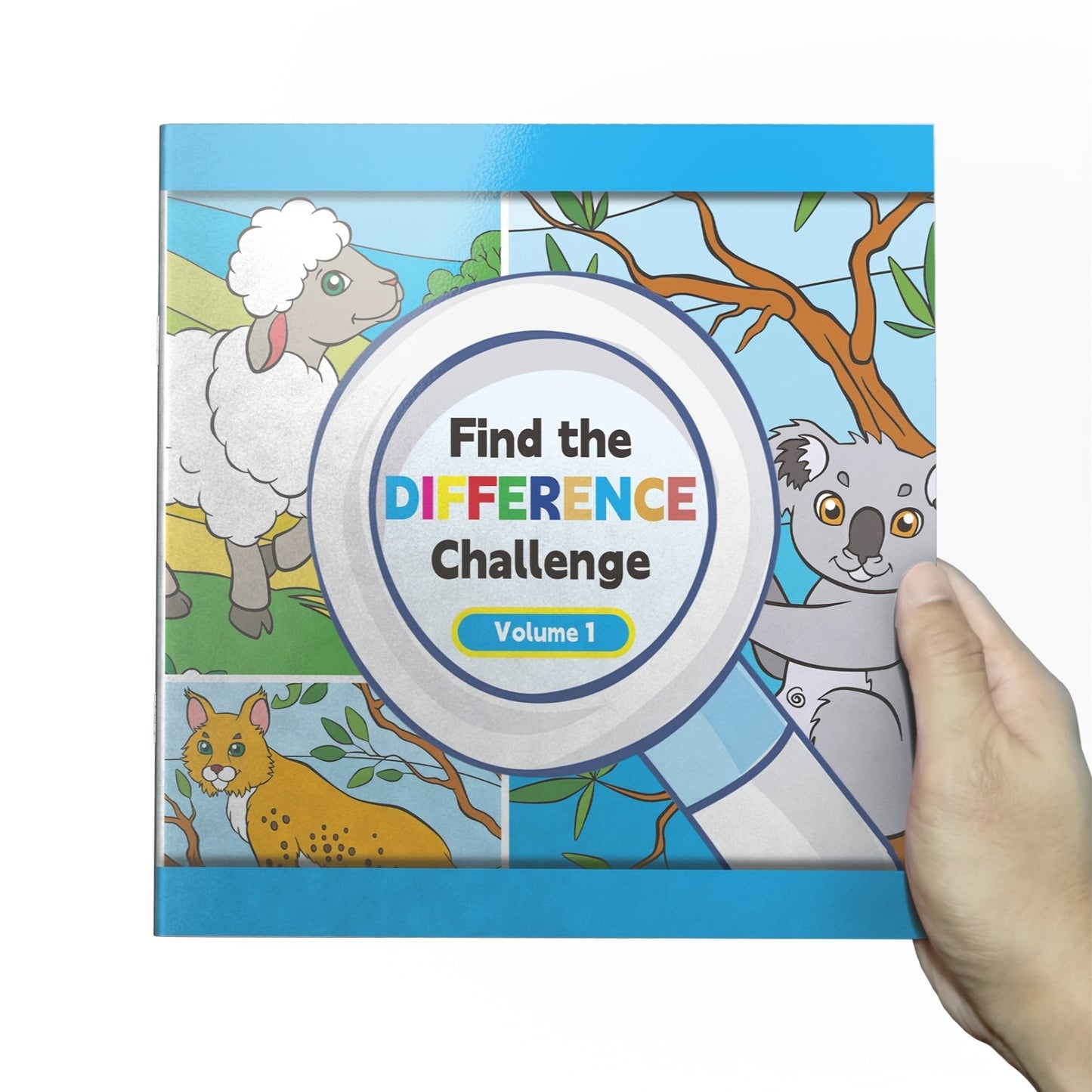 Spot The Differences" book enhances concentration and attention to detail, with abundant content and is a top-selling educational resource for early childhood education.