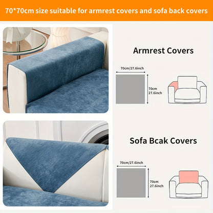 Waterproof sofa cover with non-slip design and pet-friendly material, suitable for all seasons and living room decor.