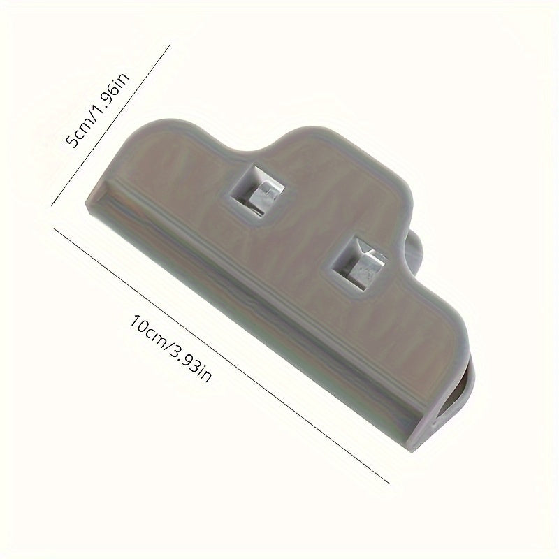 Set of 3 Kitchen Food Moisture Preservation Snack Sealing Clips - Made from ABS Material