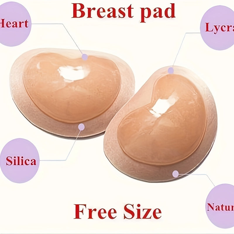 Reusable bra insert pads for enhancing the chest in women's lingerie.