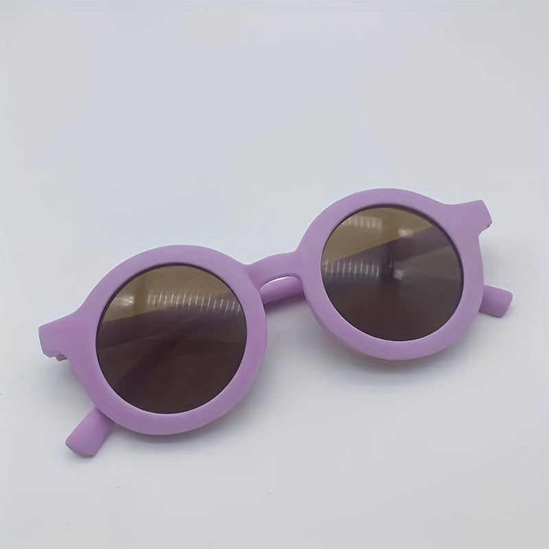 Children's retro fashion cartoon catwalk glasses for birthday parties in cute Nordic style.