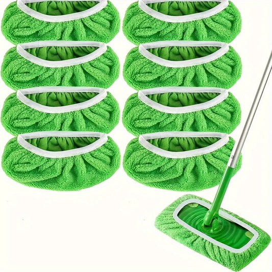 Swiffer Mop Compatible Cloth, Ideal for Wet and Dry Cleaning with Rotating Mop Head.