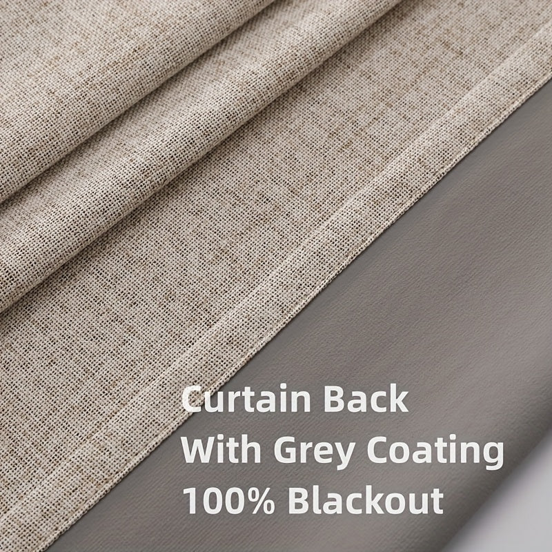 Energy efficient full blackout curtains with a back coating, perfect for blocking out the sun in your bedroom. These thermal insulated window drapes make a stylish addition to your living room decor.