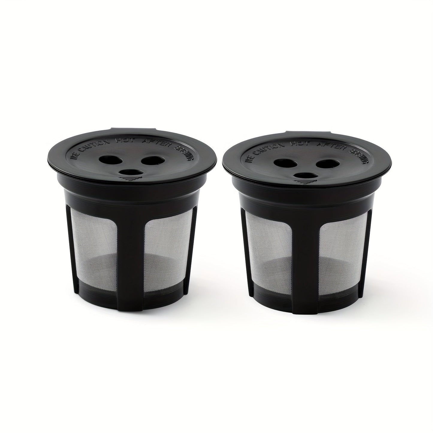 Ninja Dual Brew Pro Reusable Coffee Filter: 3-Hole Design Ensures Ideal Coffee Extraction.