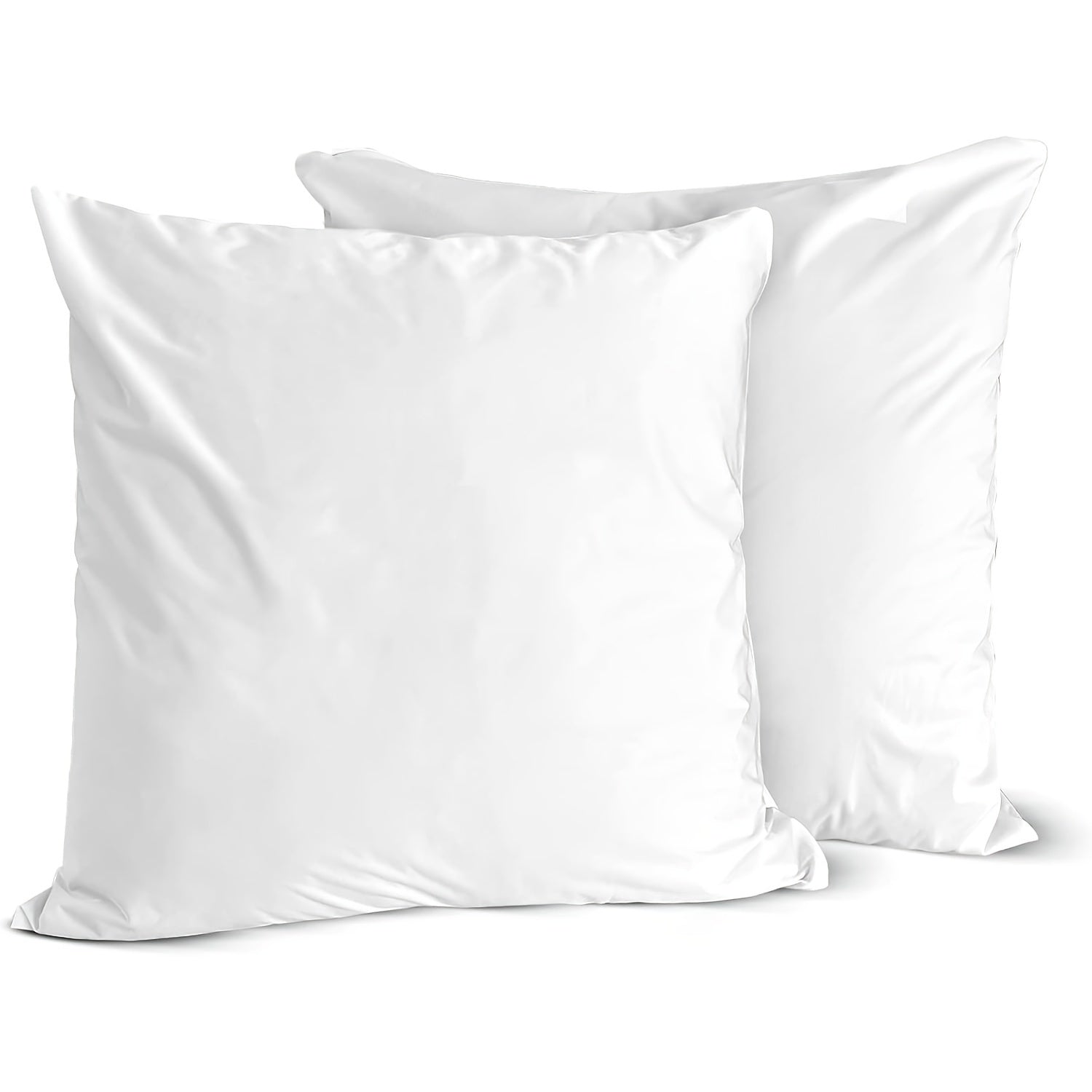 This pillow protector cover is made of 100% polyester knitted fabric that is waterproof and ultra-soft. The thick white pillowcase is breathable and machine washable with a zipper closure. It is water-resistant and features active printing, weighing 110g