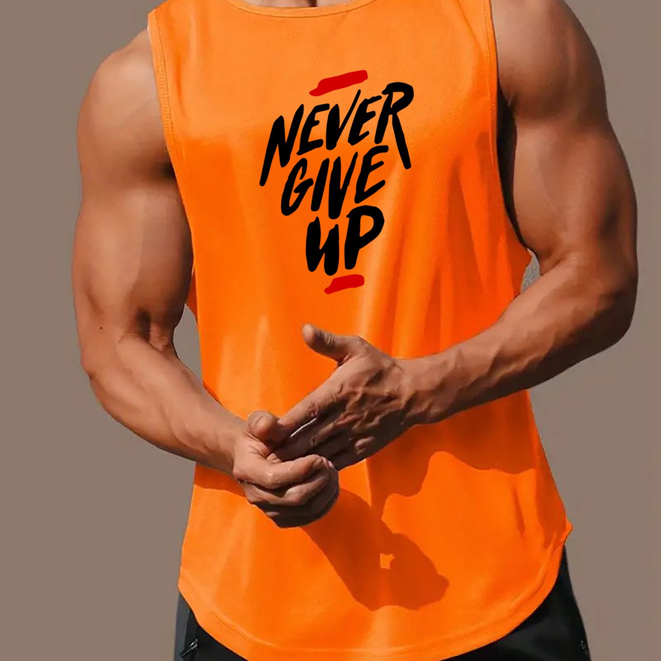 Men's Summer Muscle Tank Top - Breathable, Sweat-Wicking, Loose-Fit for Gym & Basketball Training, Quick-Dry, Sleeveless