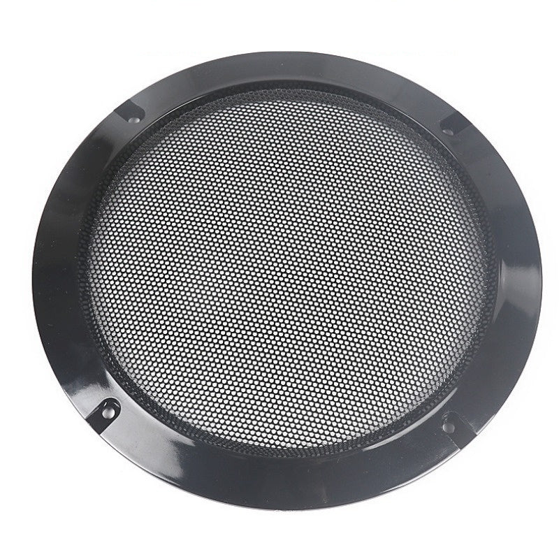 Get the 1pc Premium Black Mesh Speaker Grille for a perfect fit of 5.08cm to 25.4cm. It's easy to install with included mounting screws and features a durable metal enclosure for home audio and car stereo systems. Ideal for DIY projects and audiophiles