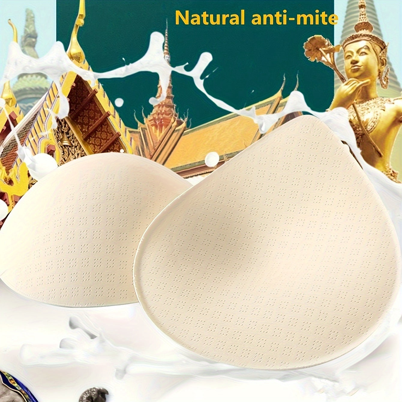 Reusable bra insert pads enhance chest invisibly and are ideal for women's lingerie and underwear.