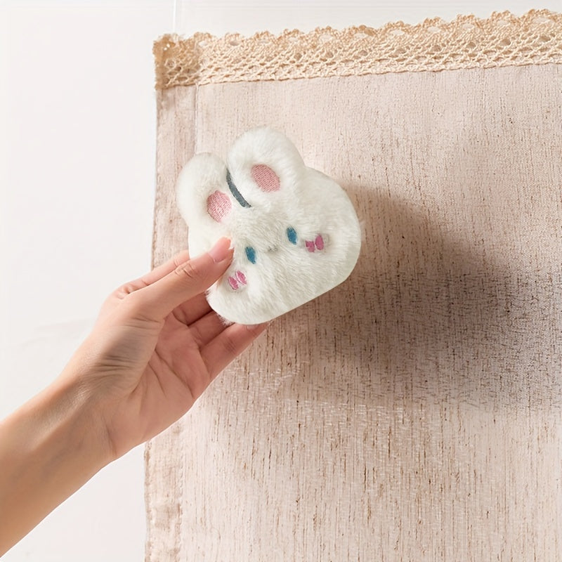 Windproof Air Conditioning Curtain with Breathable Material that Blocks Cold Air, featuring an adorable plush doll attachment. This Anti-Blowing, Windproof Door Curtain is perfect for keeping out dust and drafts in style with its gauze fabric art design.