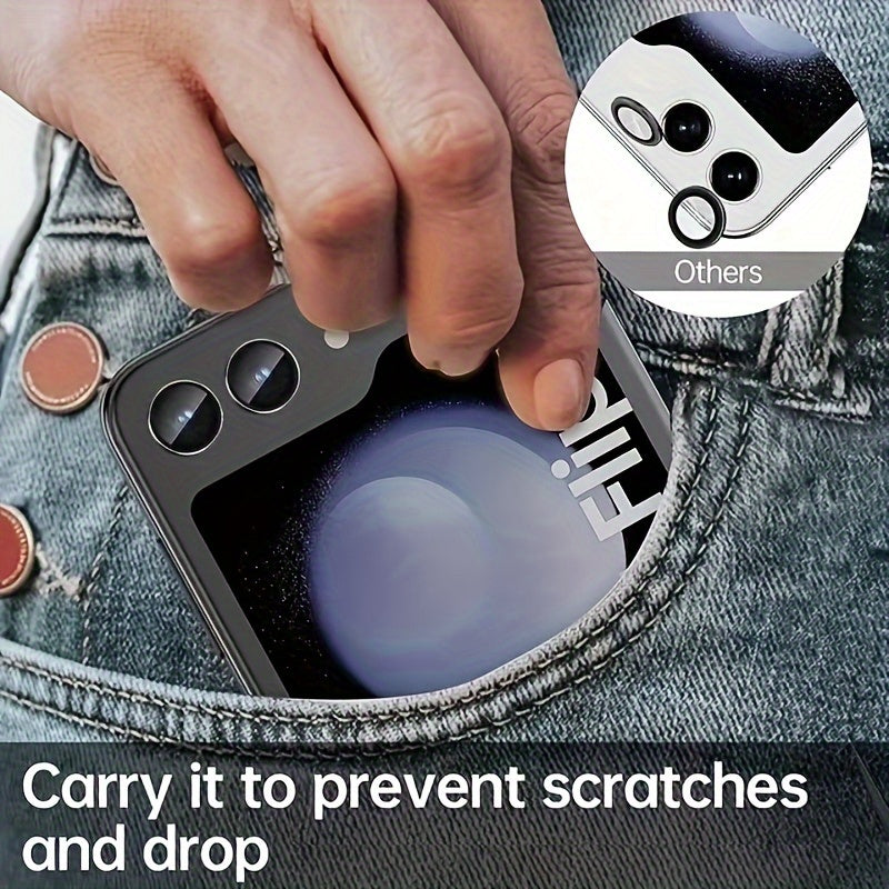 Camera protector rings for various Samsung devices in the A and S series, designed to protect camera lenses.