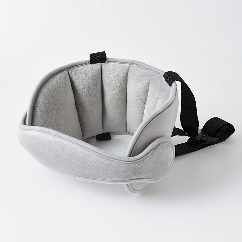 Luxuriously supportive head and neck pillow - ideal for front seat and high back passenger travel - available in stylish grey, pink, and blue. The perfect gift for Halloween, Thanksgiving, and Christmas.