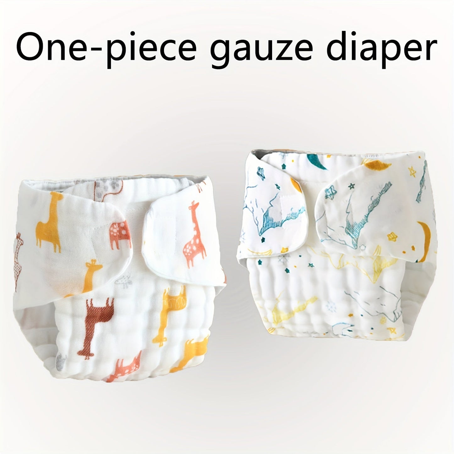 Soft and reusable training diapers with adorable cartoon prints, perfect for youngsters aged 0-6 years. These washable cloth potty pants make a great holiday gift for Christmas, Halloween, and New Year. Get 5 pieces in this set.