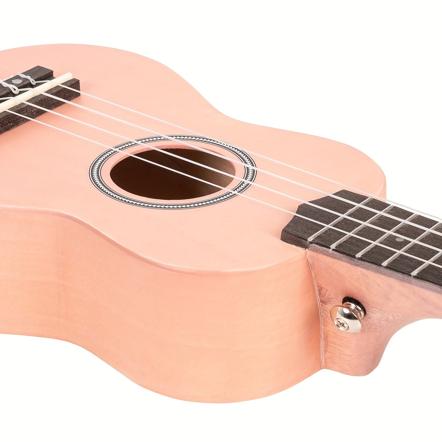 21-Inch Soprano Ukulele for Music Beginners with 4 Strings