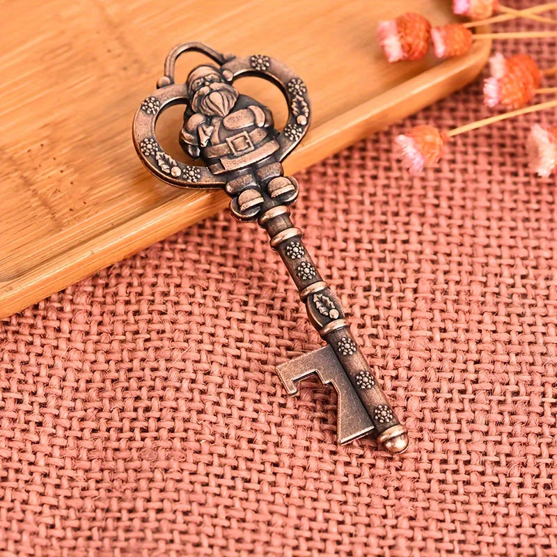 Santa Claus Metal Key Opener: Perfect for festive occasions and gifting to loved ones.