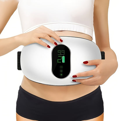 Multifunctional massage belt for full-body fitness, USB rechargeable with fragrance-free plastic, 250mAh lithium battery, for exercise and massage.