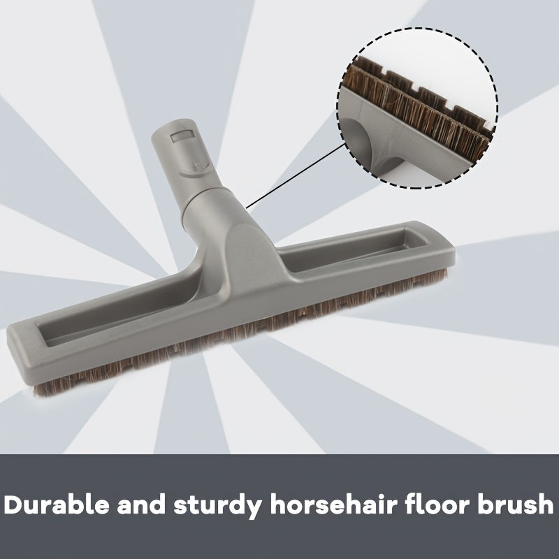 Attachment for Vacuuming with Horsehair Bristles - Fits V6, DC62, DC59, V8, V7, V10, V11 Models - Soft Floor Cleaning Tool for Effective Dust Collection