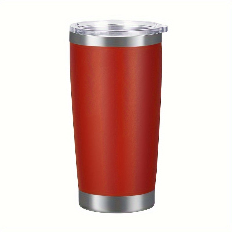 20oz stainless steel travel mug with double wall insulation and secure lid - ideal for holidays like Christmas, Halloween, Easter, Hanukkah, and Thanksgiving.