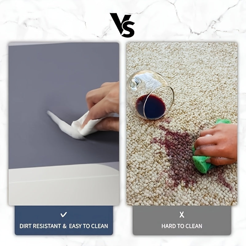 Keep Your Bathroom Safe with our Anti-Slip Mat! Our Quick Dry Crystal Velvet Mat is Super Absorbent and Soft, making it perfect for your shower. Easily machine washable, this mat is suitable for use in the bathroom, bedroom, kitchen, laundry room, or