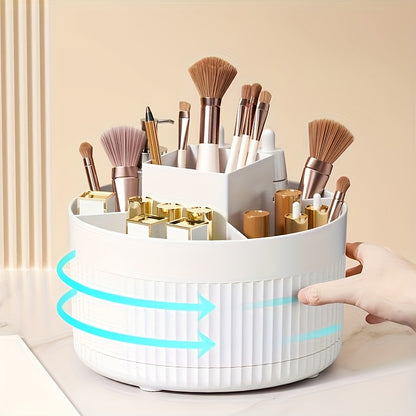 360° Rotating Desktop Cosmetic Storage Box, Ideal for Gifts for Parties, Holidays, and Valentine's Day.