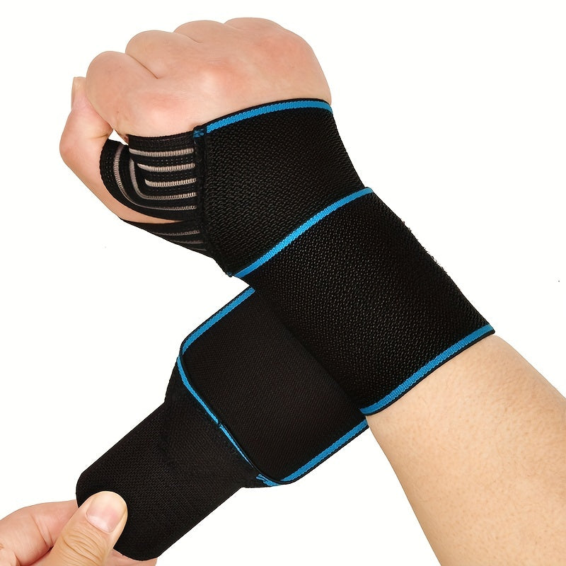 Adjustable wrist support strap for enhanced performance in weightlifting, sports, and daily activities