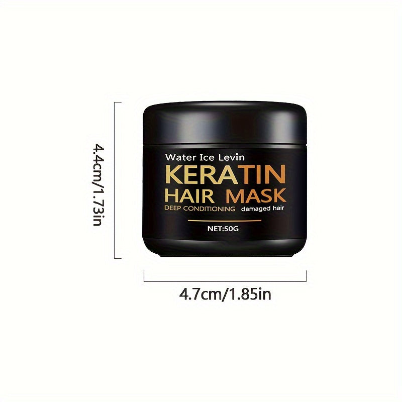 Moisturizing Keratin Hair Mask repairs and nourishes damaged, dry hair from root to tip.