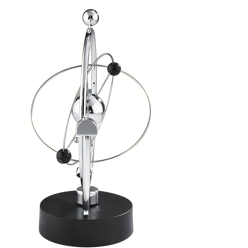 Retro Newton's Cradle - Battery-Powered Desk Decor