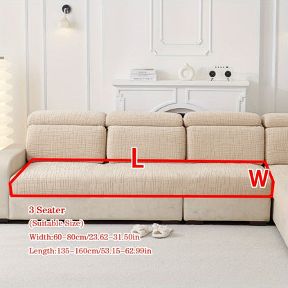 Jacquard sofa cover suitable for all seasons, protects sofa cushions in bedrooms, offices, living rooms, and home décor.