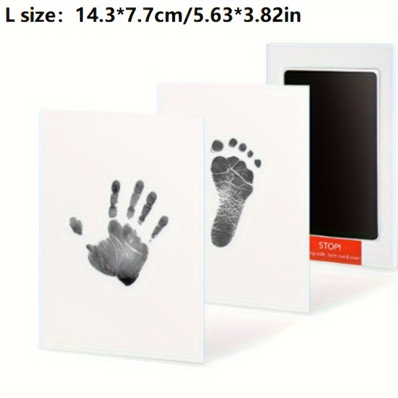 Top Pick for Customers: Inkless Pad for Youngsters' Handprints and Footprints - perfect for Christmas, Halloween, Thanksgiving, or as a special gift. Create lasting memories with this safe and easy-to-use kit. Great for souvenirs or gifts for youngsters.