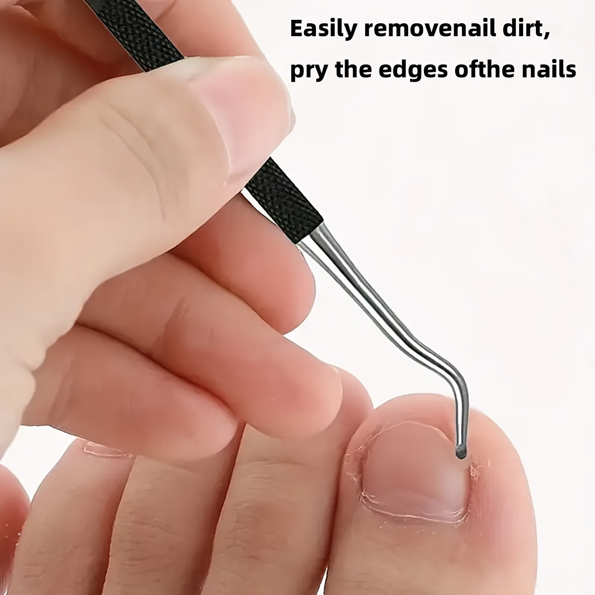 Six heavy-duty toenail clippers designed for seniors with thick toenails, ingrown toenails, and fingernails. Features include slanted curved blades, wide jaw, long handle, curved blade, and