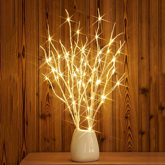 Battery-powered 20-LED Willow Twig Lights – Ideal for weddings, parties, and home decoration