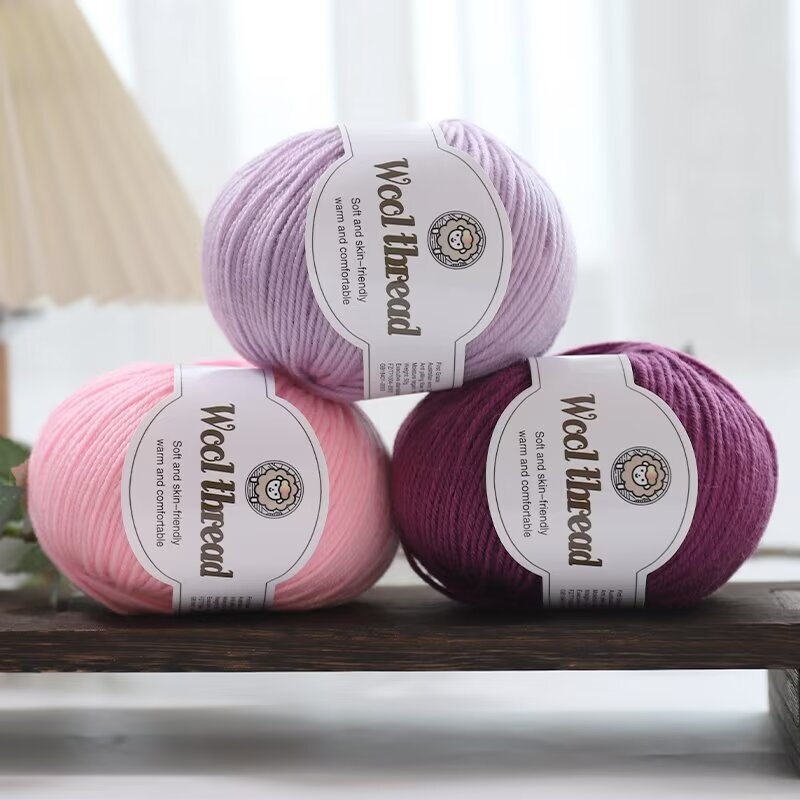 10pcs of Australian Wool Yarn [Approx. 500G/10 Balls Per Pack], Ideal for Crocheting Sweaters, Coats, Vests, Scarves, Hats, and DIY Knitwear, Soft, Warm, and Easy to Knit.