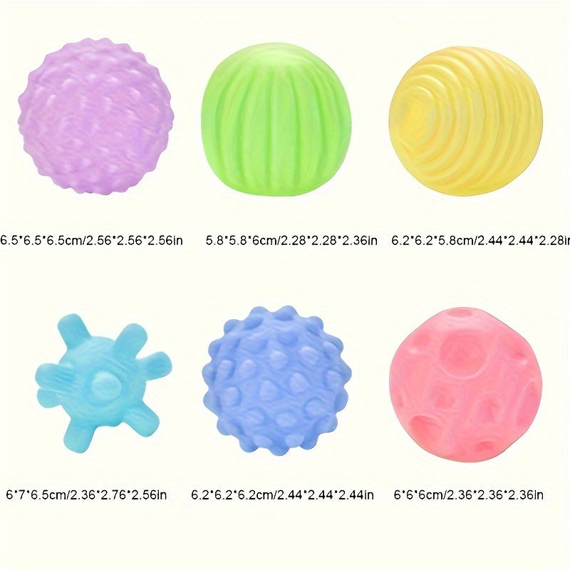 Gentle Pressure Ball for Kids - Durable PVC, Safe & Non-Toxic - Ideal Present for Special Occasions - Comes in a Variety of Colors: Orange, Pink, Purple, Red, Blue, Yellow