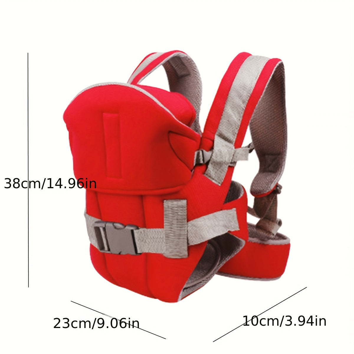 A versatile large baby carrier with a breathable design and thick padding, resembling a backpack.